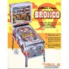 Flipper BRONCO Gottlieb 1977